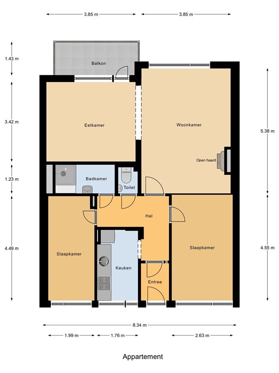 mediumsize floorplan